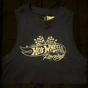 hot wheels cropped muscle tank